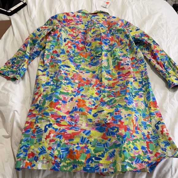 Saloni Tilly Shirt Dress 4 New Pockets! - Picture 4 of 4